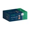 Lampa podłogowa V-TAC 4W LED biała IP54 ładowalna VT-7544-W 3000K 300lm